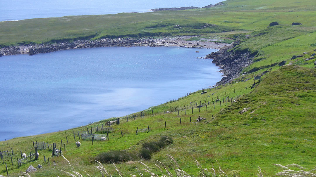 Fladdabister in Shetland