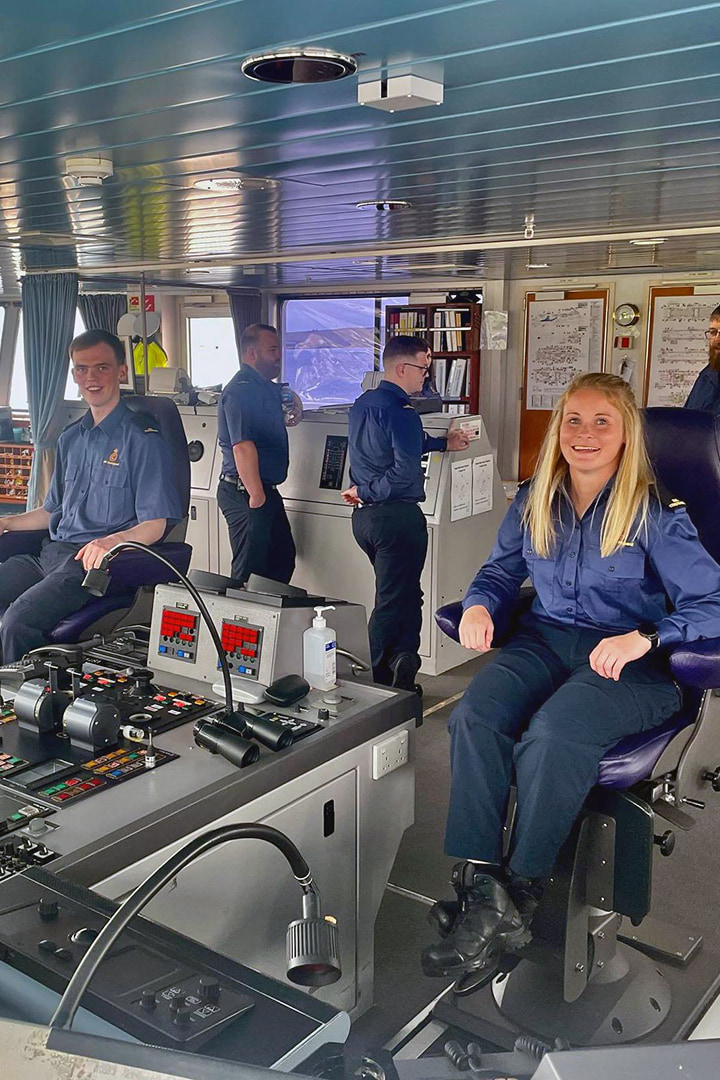 Celebrating the HM Coastguard's 200th anniversary on board the MV Hrossey