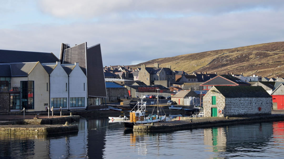 Shetland Museum and Archives, on the Lerwick waterfront