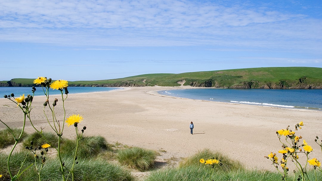 St Ninian's Isle landscape