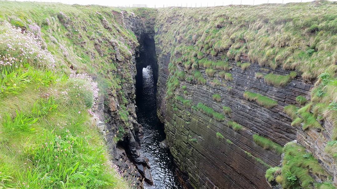 The Gloup at Mull Head Nature Reserve