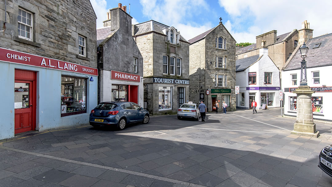 The Market Cross in Lerwick, Shetland