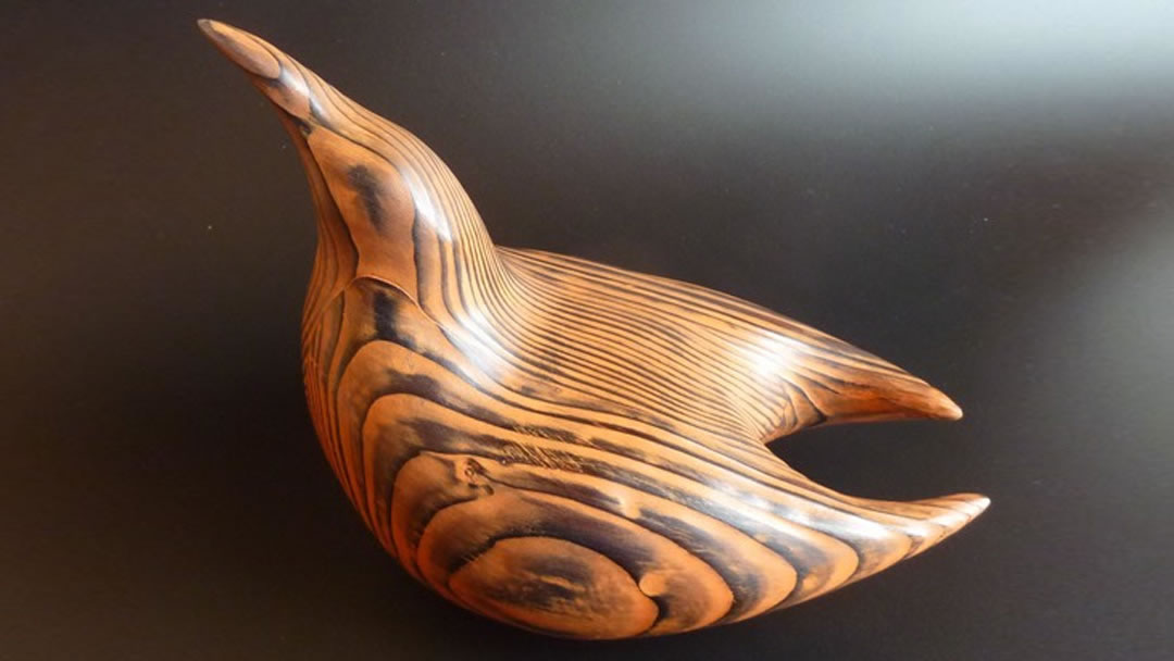 Bird carving