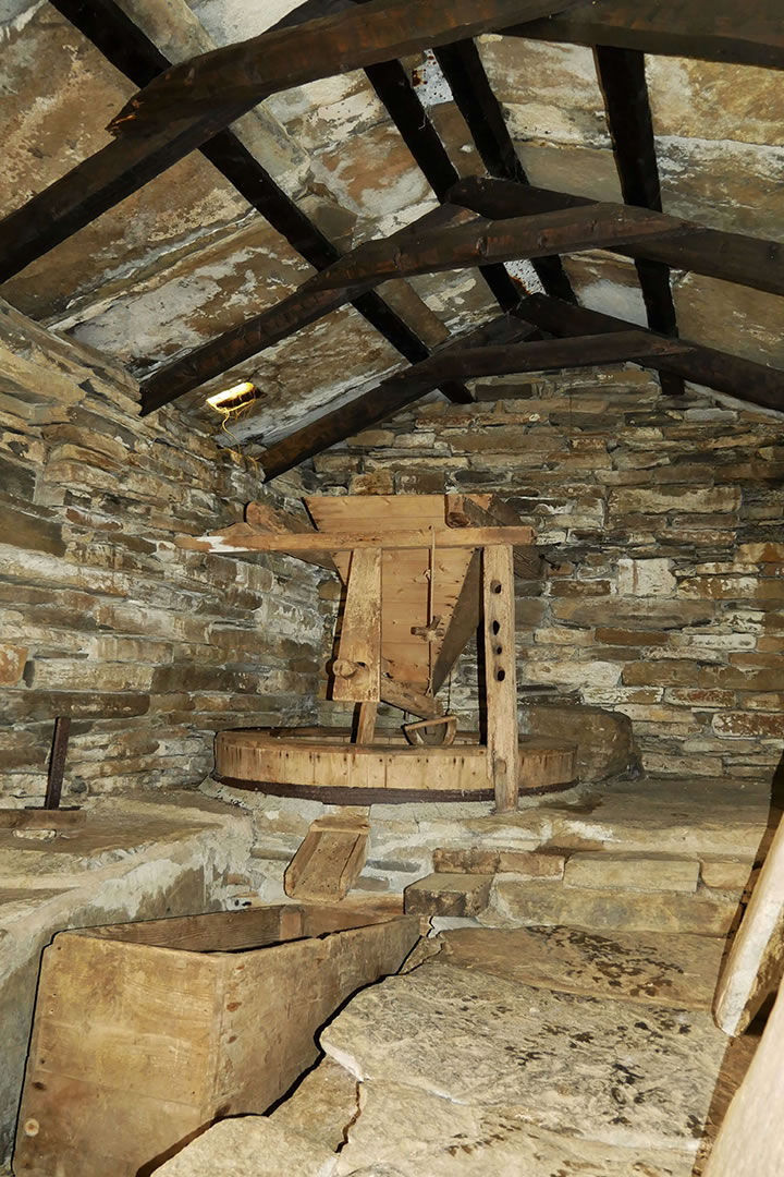 Inside the Click Mill, Orkney