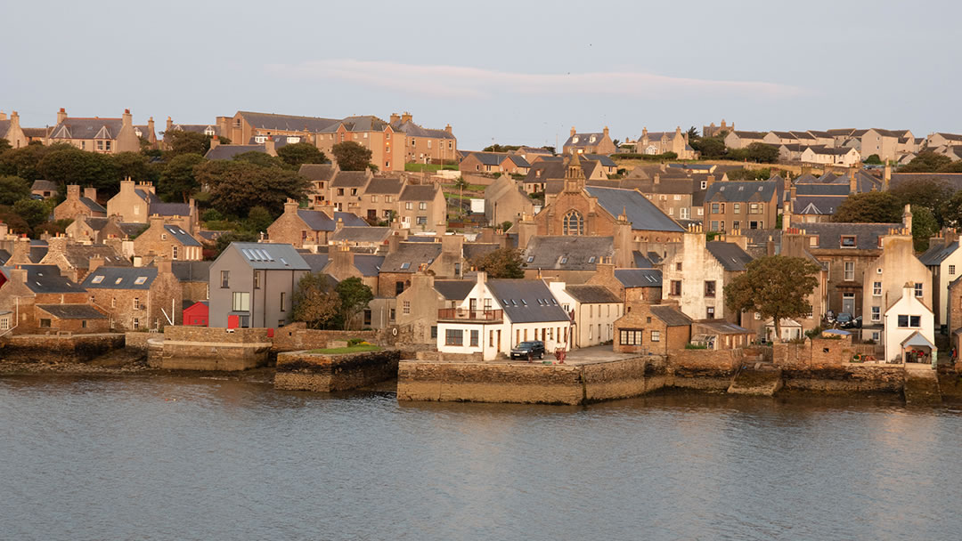 Stromness in the Orkney islands