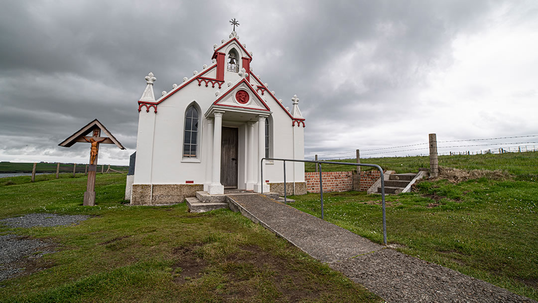 The Italian Chapel in Lamb Holm, Orkney