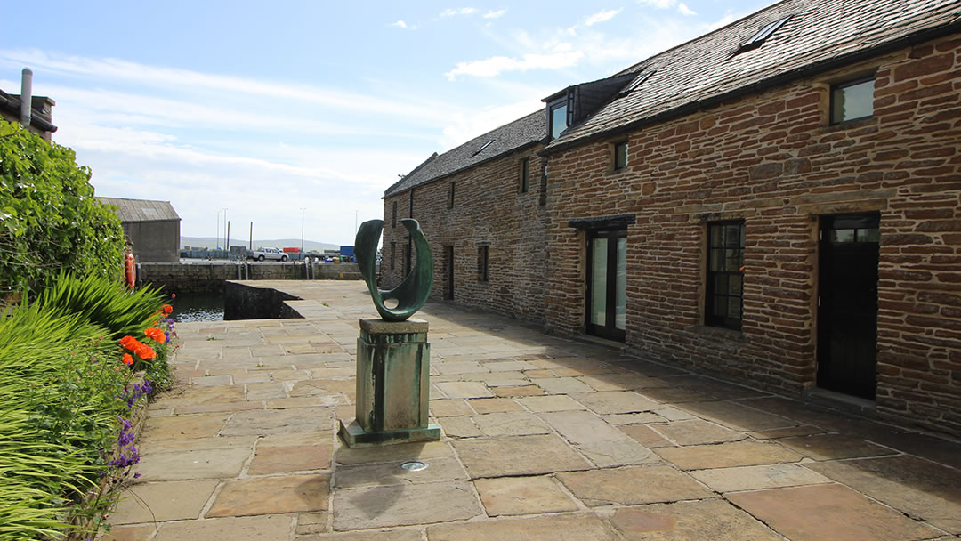 The Pier Arts Centre in Stromness, Orkney