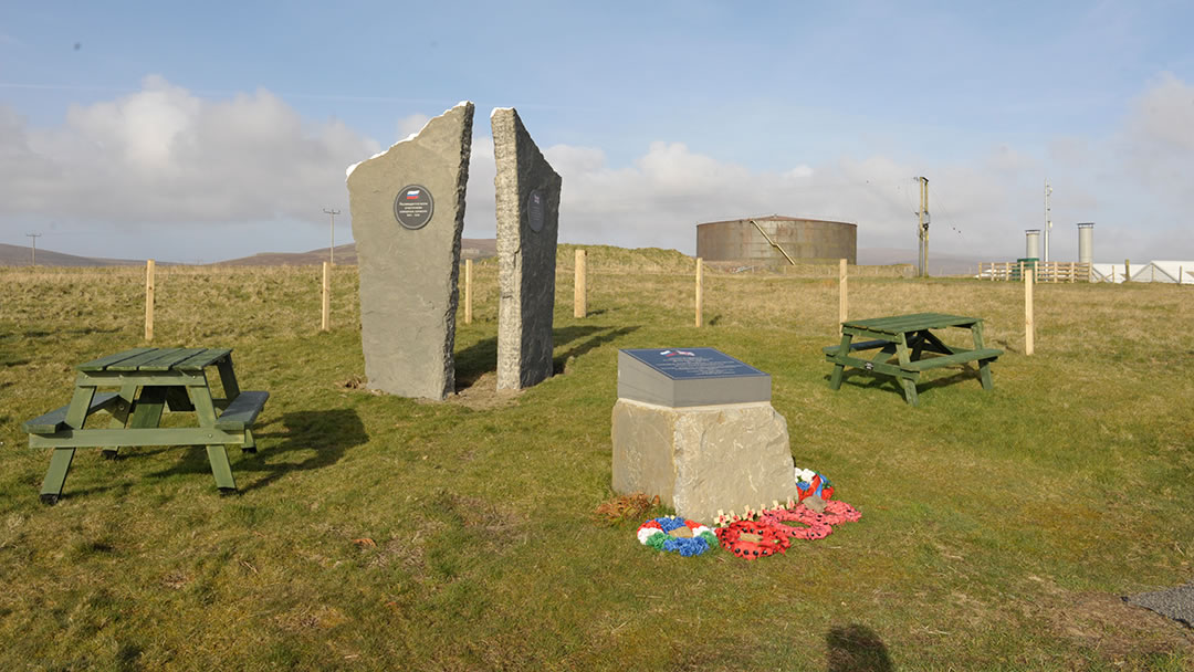 The Arctic Convoy Memorial at Lyness