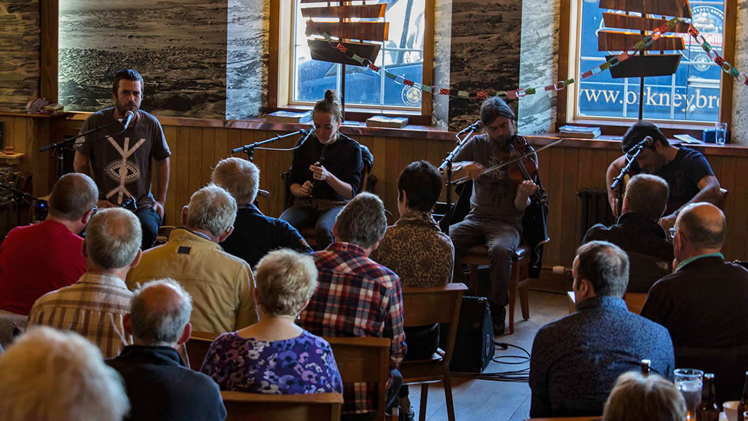 Music at the Orkney Brewery