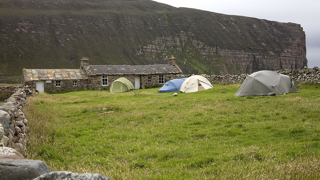 Burnmouth Bothy in Rackwick, Hoy, Orkney