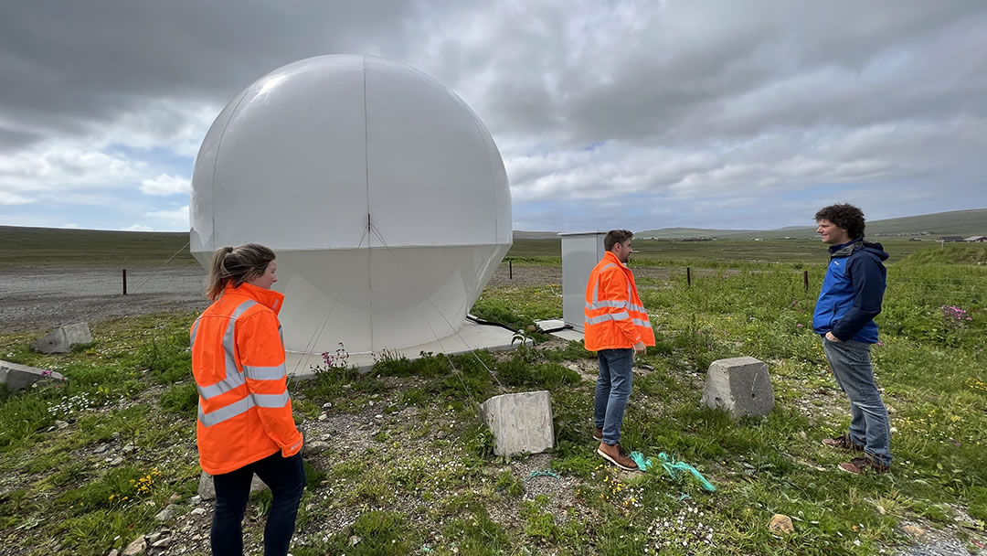 SaxaVord ground station