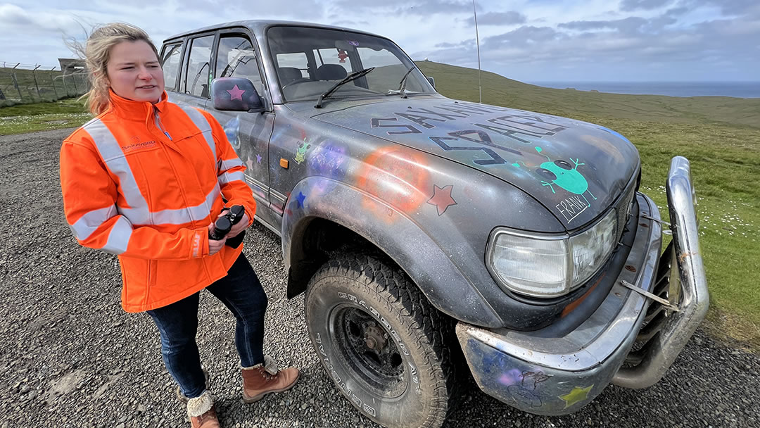 Space themed jeep