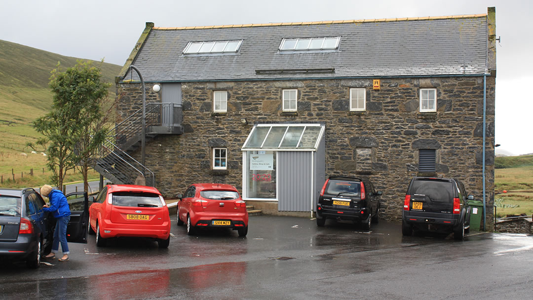 Bonhoga Gallery in Weisdale, Shetland