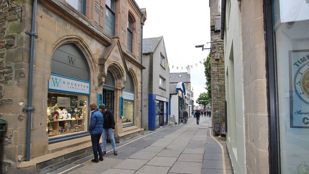 Shops in Kirkwall, Orkney