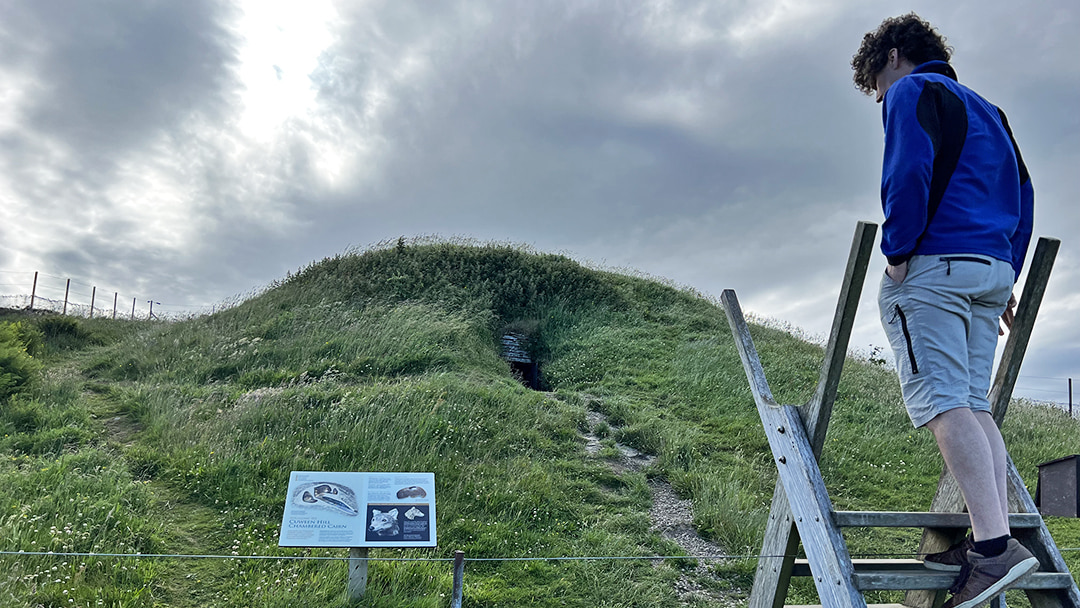 The Cuween Hill chambered cairn