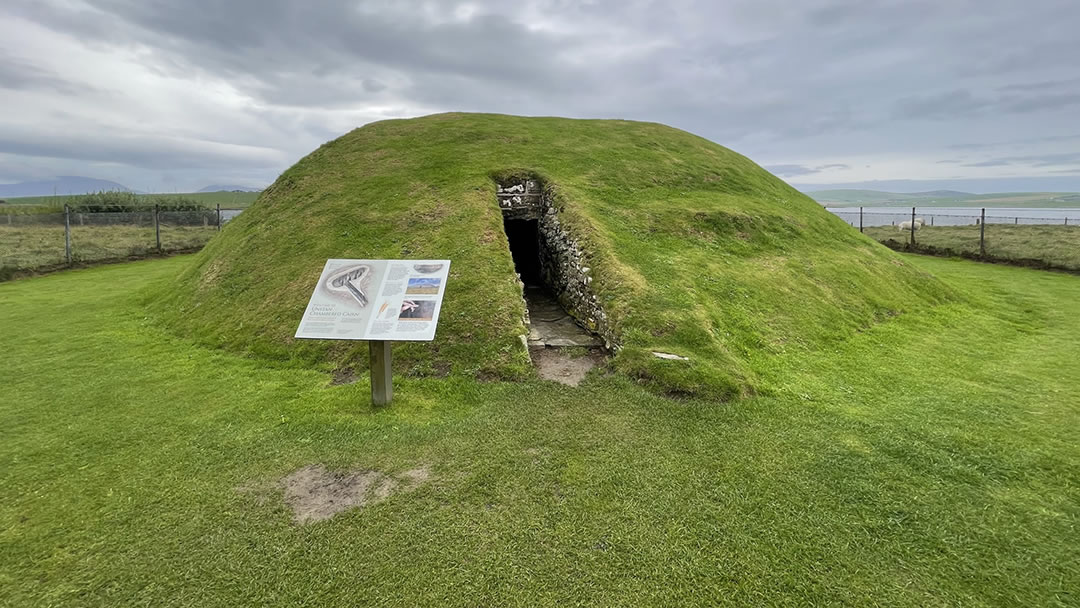 Unstan Chambered Cairn in Orkney