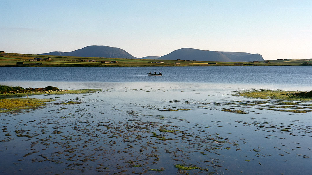 Boat on the Loch of Stenness, Orkney