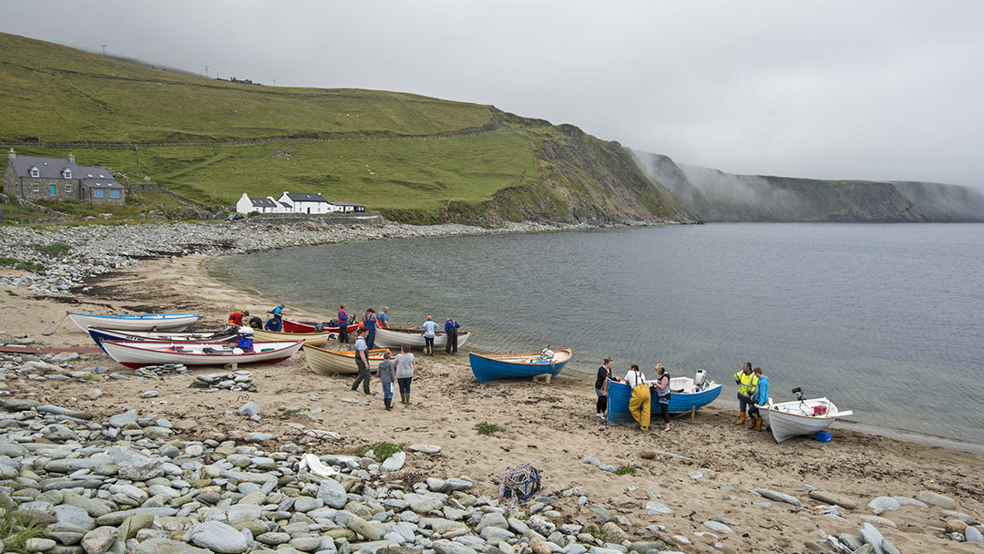 A popular spot for motorhomes and caravans in Norwick photo