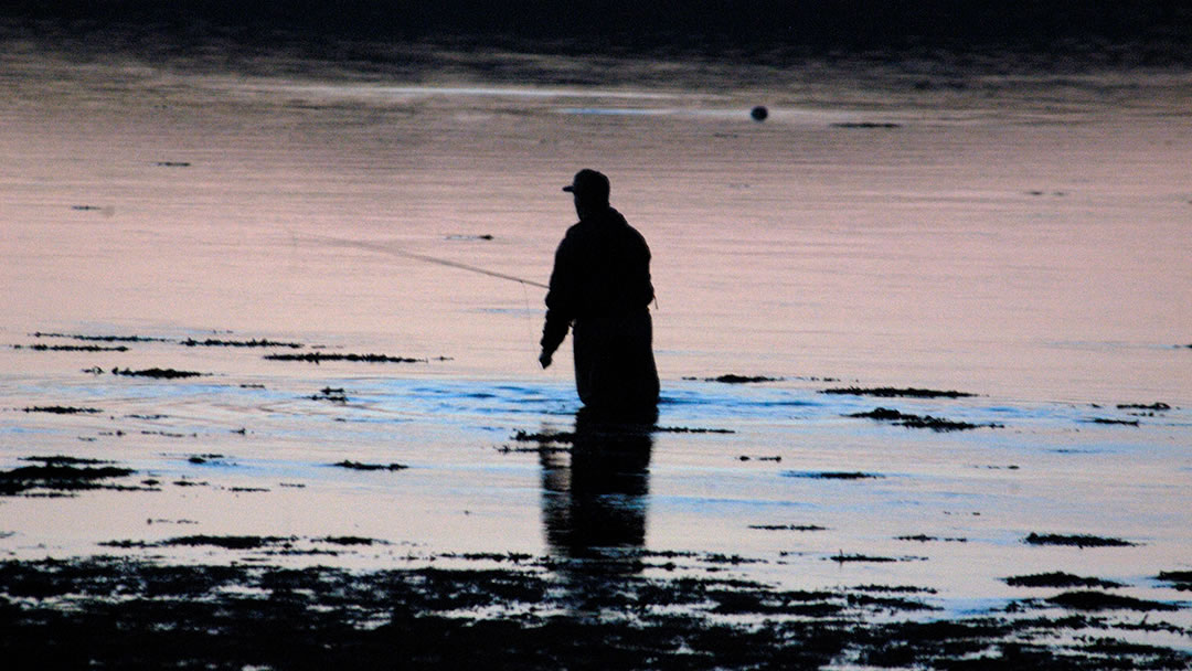 Fisherman on the Loch of Stenness, Orkney