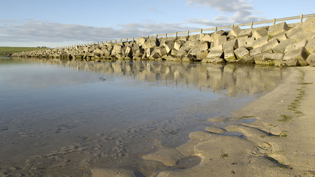 Churchill Barrier Number 3 in Orkney