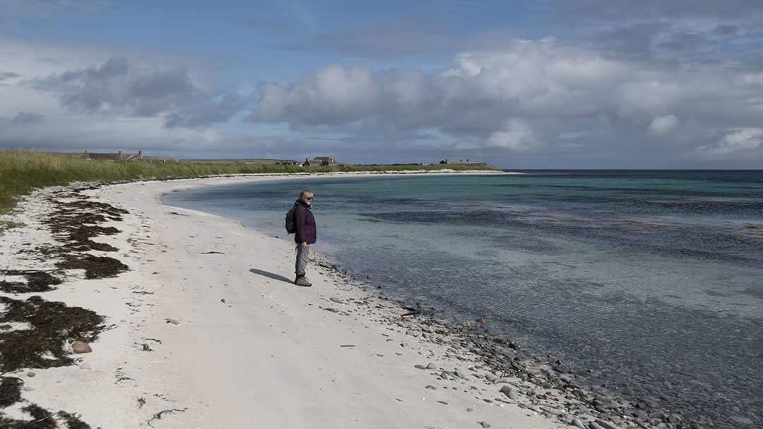 South Wick is a beautiful Papa Westray beach in the Orkney Islands