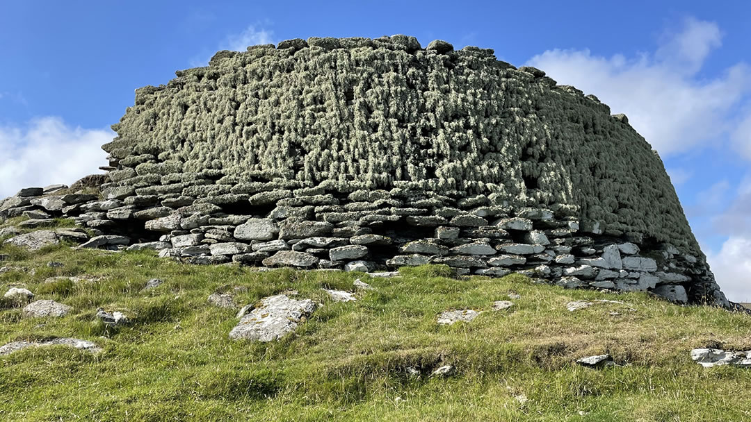 Burraness Broch in Yell, Shetland