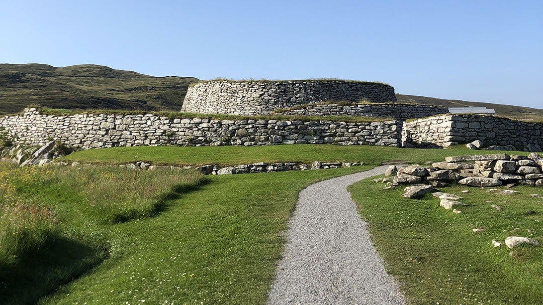 Clickimin Broch on the outskirts of Lerwick