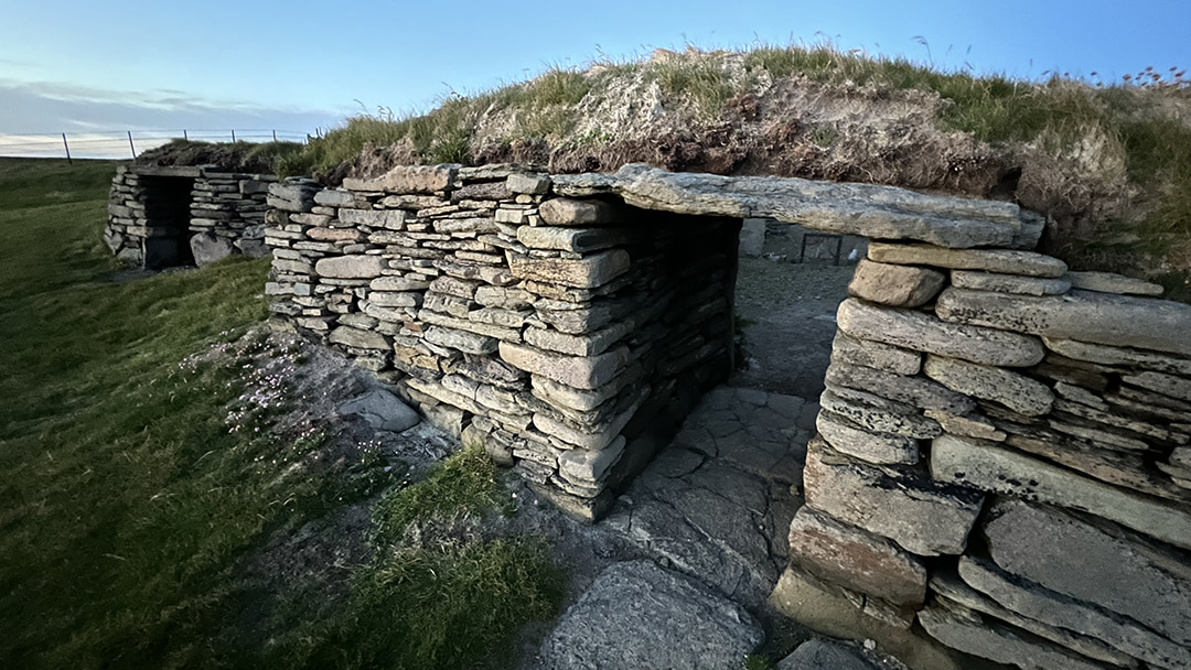 The entrance to the Knap of Howar