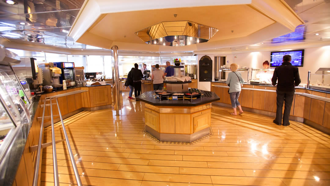 MV Hjaltland - in the Feast restaurant