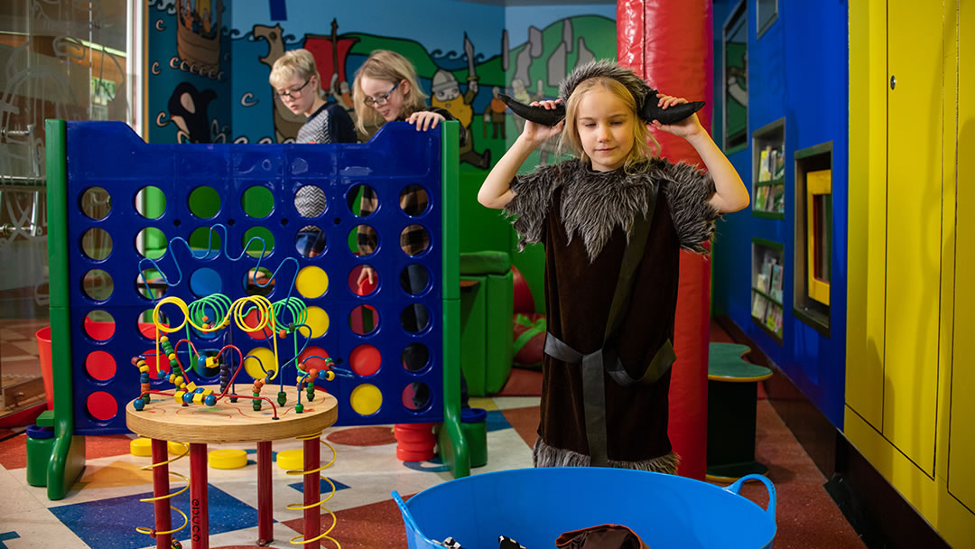 MV Hrossey - the children's play area
