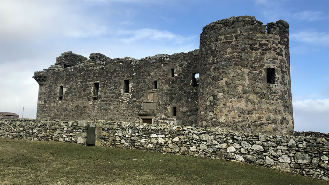 Muness Castle in Unst