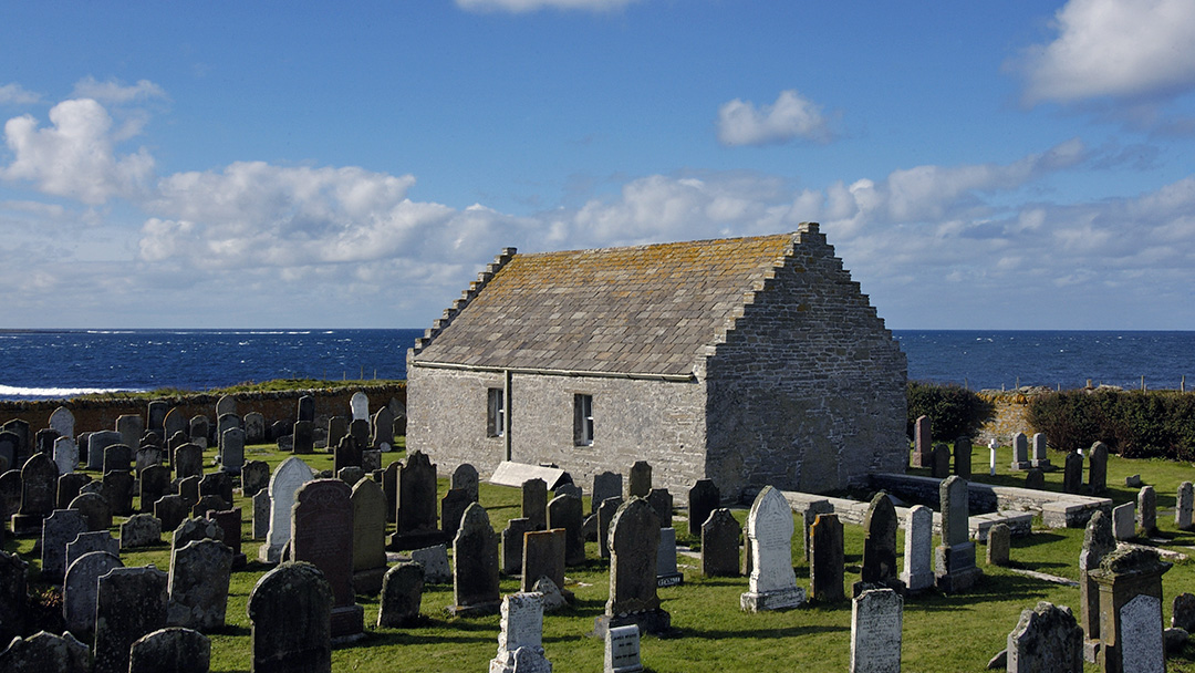 St Boniface Kirk, one of the oldest churches in Northern Scotland still in use photo
