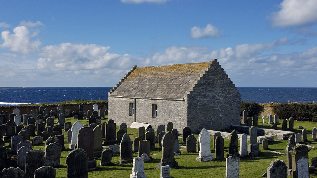 St Boniface Kirk, one of the oldest churches in Northern Scotland still in use photo