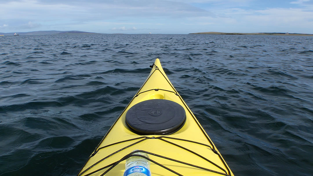 Kayaking in Kirkwall Bay