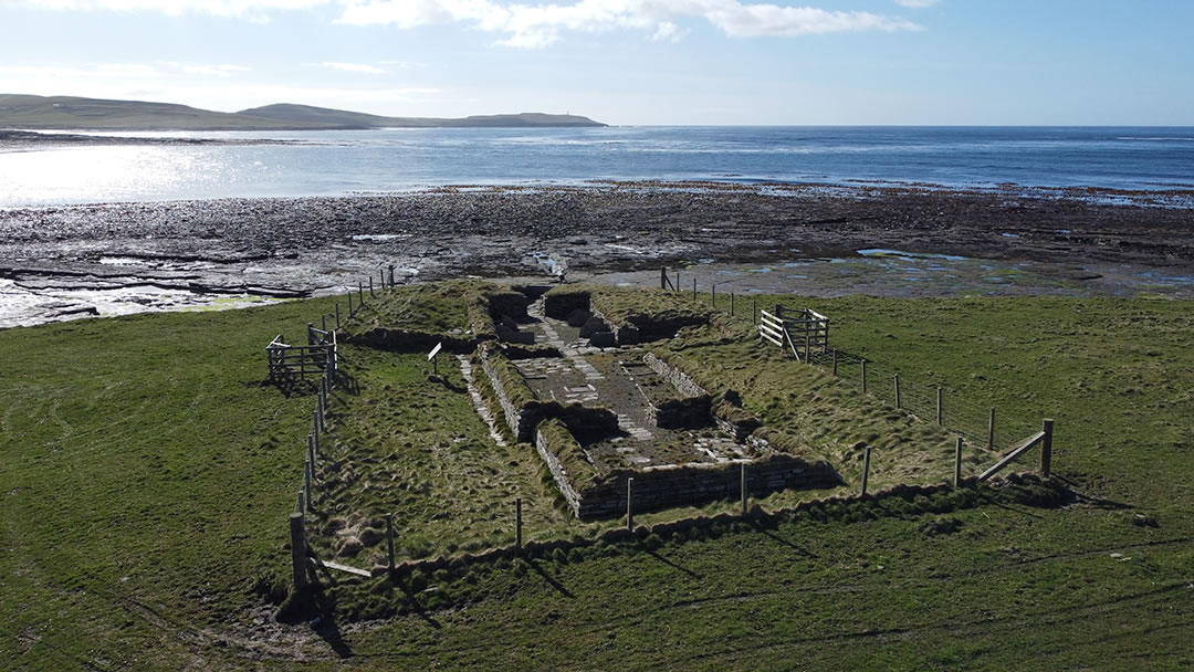 Quoygrew, a Norse fishing settlement in the north of Westray