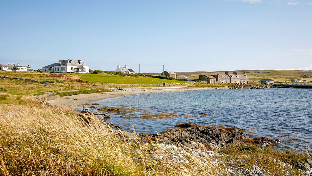 The Gardiesfauld Youth Hostel on the northern isle of Unst, Shetland