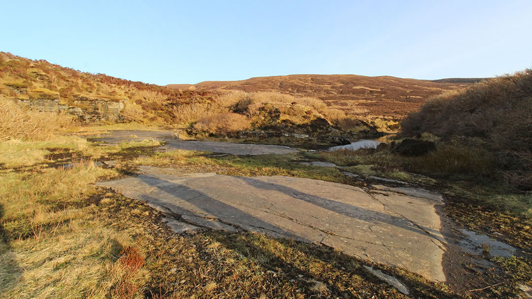 Russadale Quarry in Stenness, Orkney