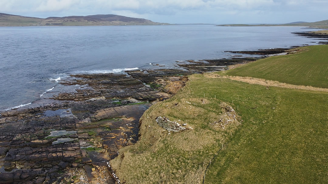 The Broch of Burgar in Evie, Orkney