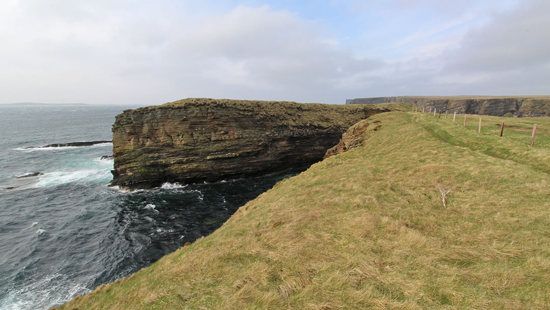 The Castle of Burwick in South Ronaldsay, Orkney