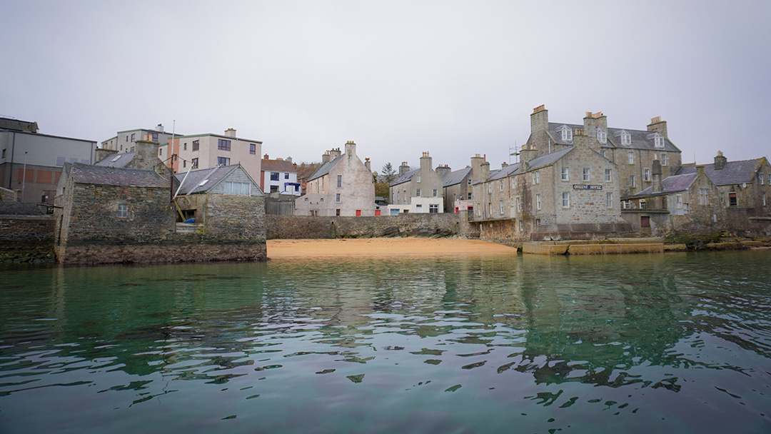 The charming streets of Lerwick