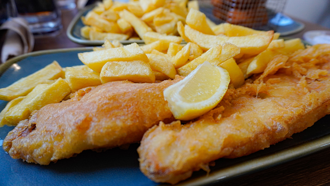Frankie's Fish and Chips in Brae, Shetland