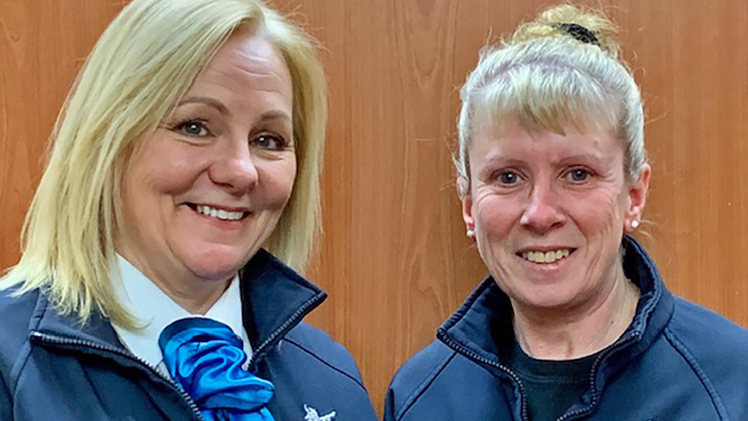 Debbie Nicol and Kathryn Fullerton are doing a skydive for MS Society Scotland