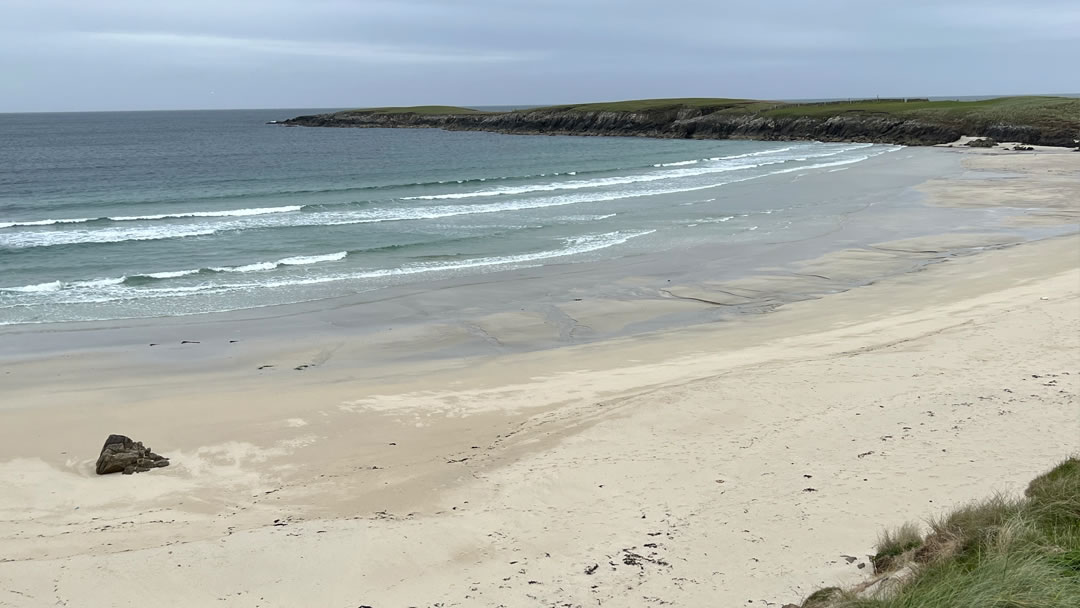 The Sands of Breckon in Yell, Shetland