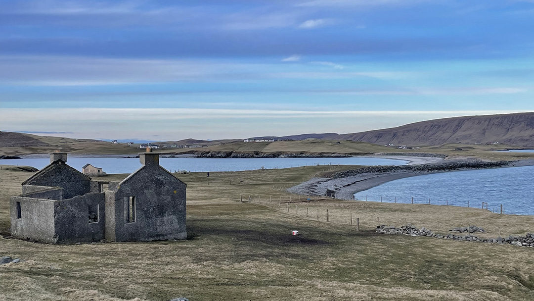 Kettleness and the beautiful tombolo of Minn beach