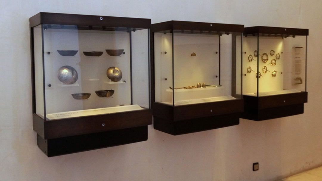 The St Ninian's Isle treasure in the National Museums of Scotland in Edinburgh