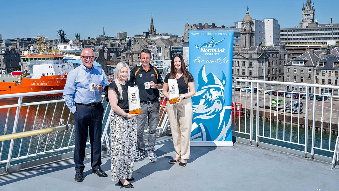 Caber Coffee and NorthLink Ferries team up in support of Mental Health Aberdeen