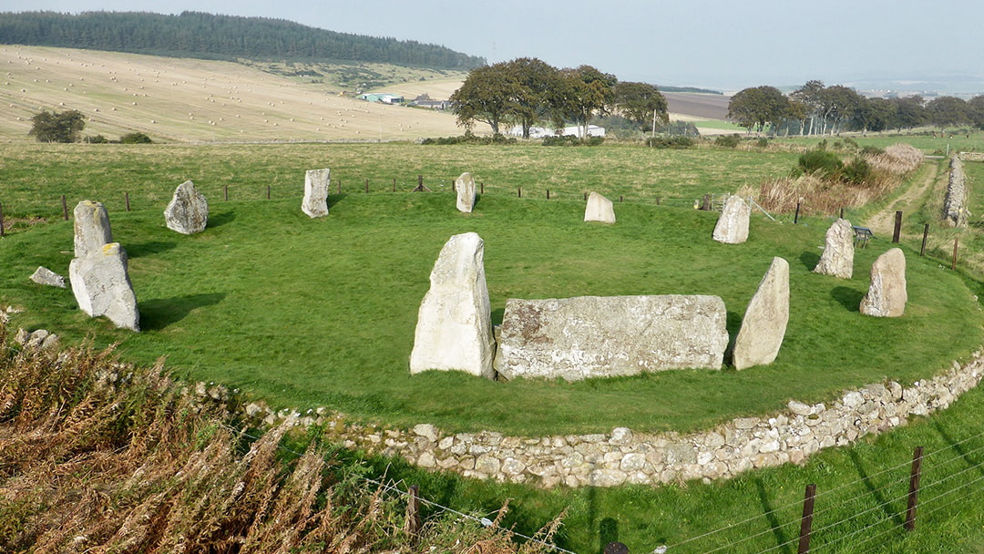 Easter Aquhorthies Stone Circle