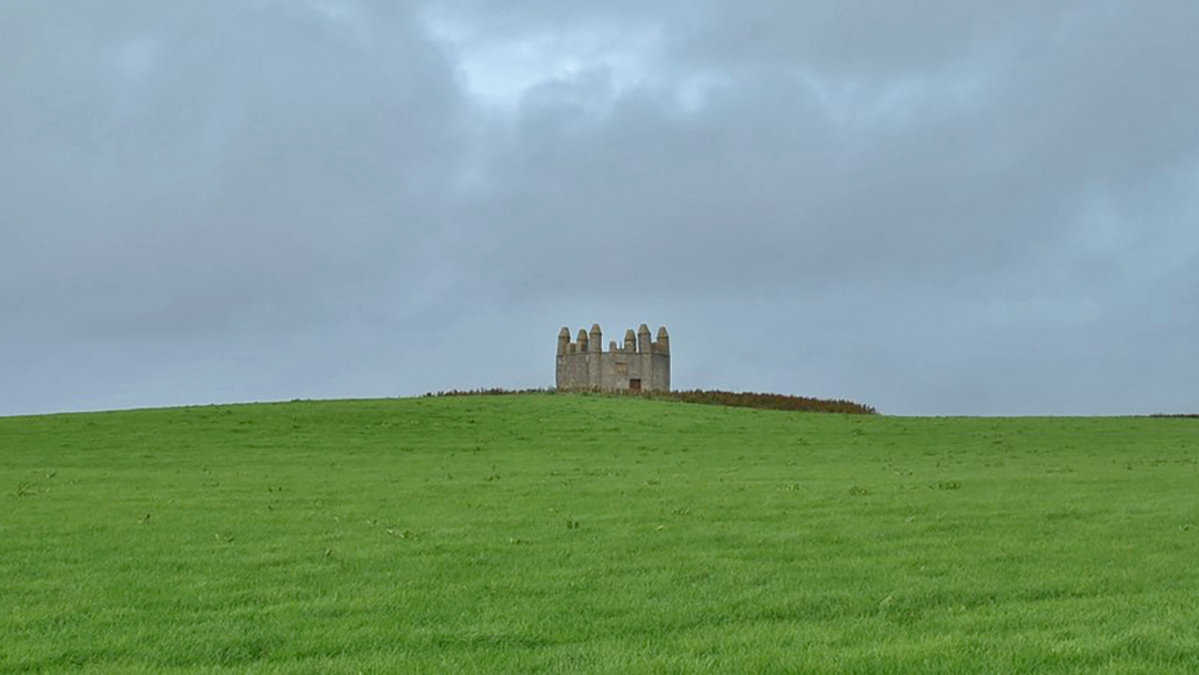 The striking Harold's Tower