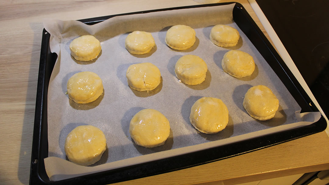 Lemonade and Cream Scones ready for the oven