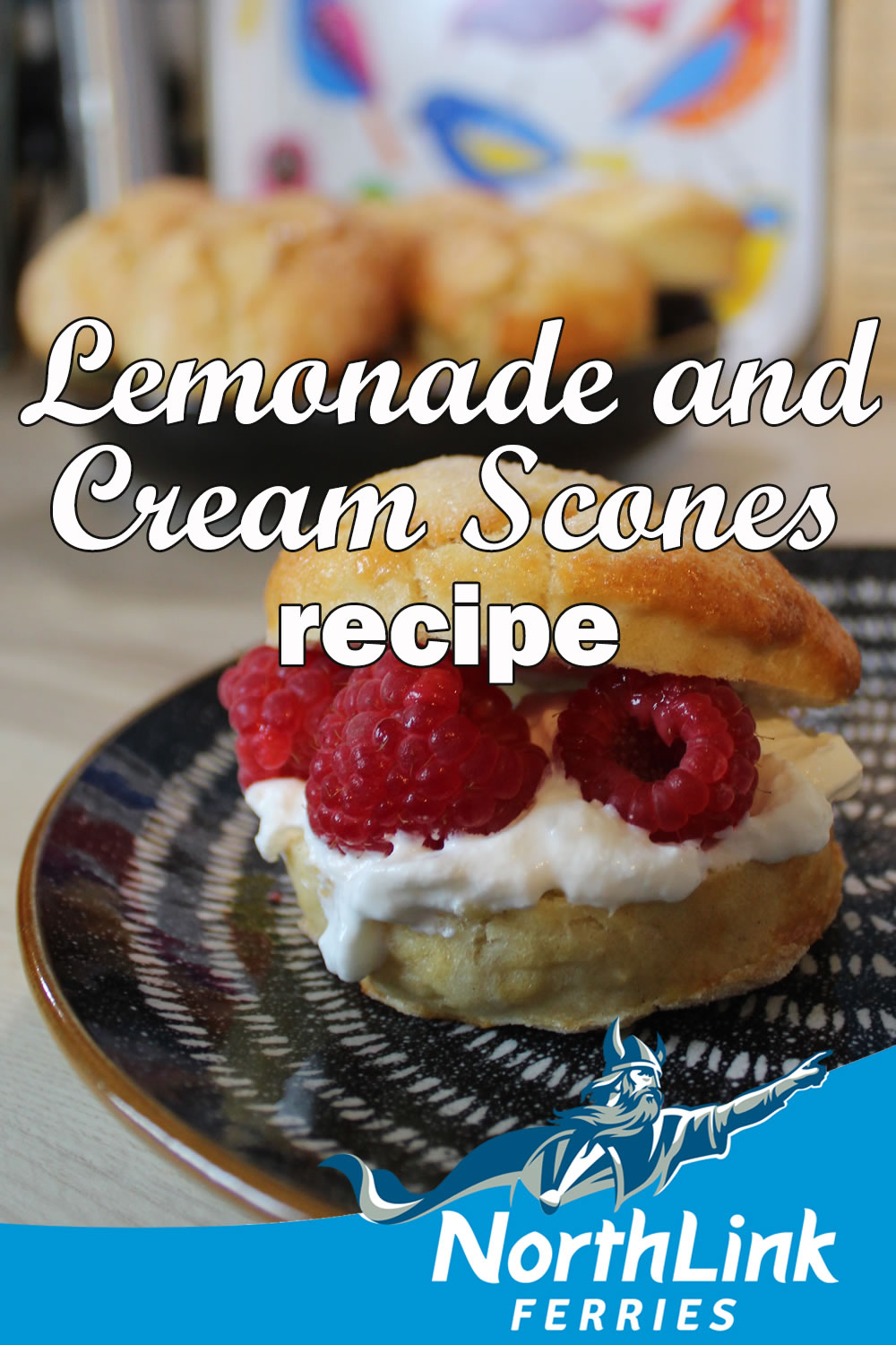 Lemonade and Cream Scones recipe